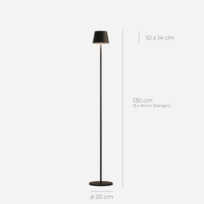Calvion - Strakke vloerlamp